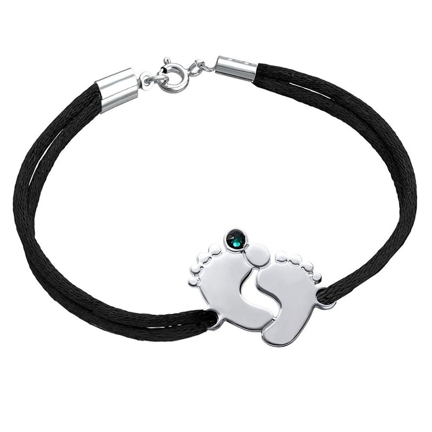 Zirconia Studded Foot Style Hand Rope - joylif