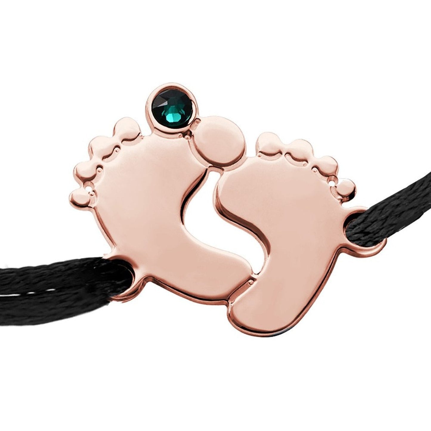 Zirconia Studded Foot Style Hand Rope - joylif