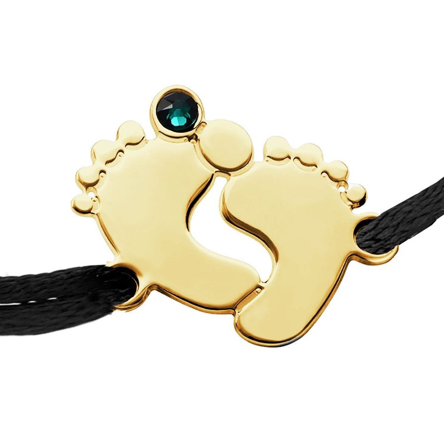 Zirconia Studded Foot Style Hand Rope - joylif