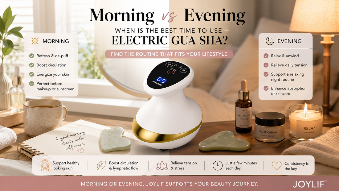 Morning vs Evening: When Is the Best Time to Use an Electric Gua Sha Device?