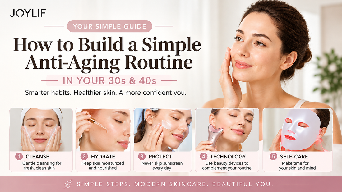 How to Build a Simple Anti-Aging Routine in Your 30s & 40s