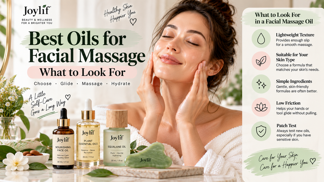 Best Oils for Facial Massage: What to Look For
