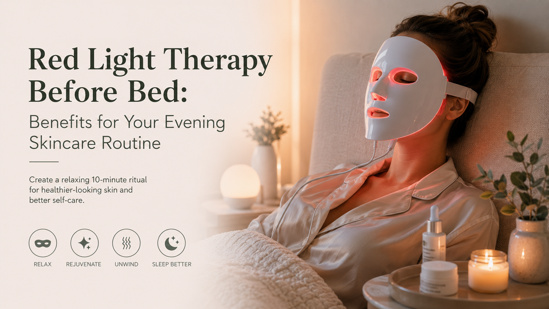 Red Light Therapy Before Bed: Benefits for Your Evening Skincare Routine