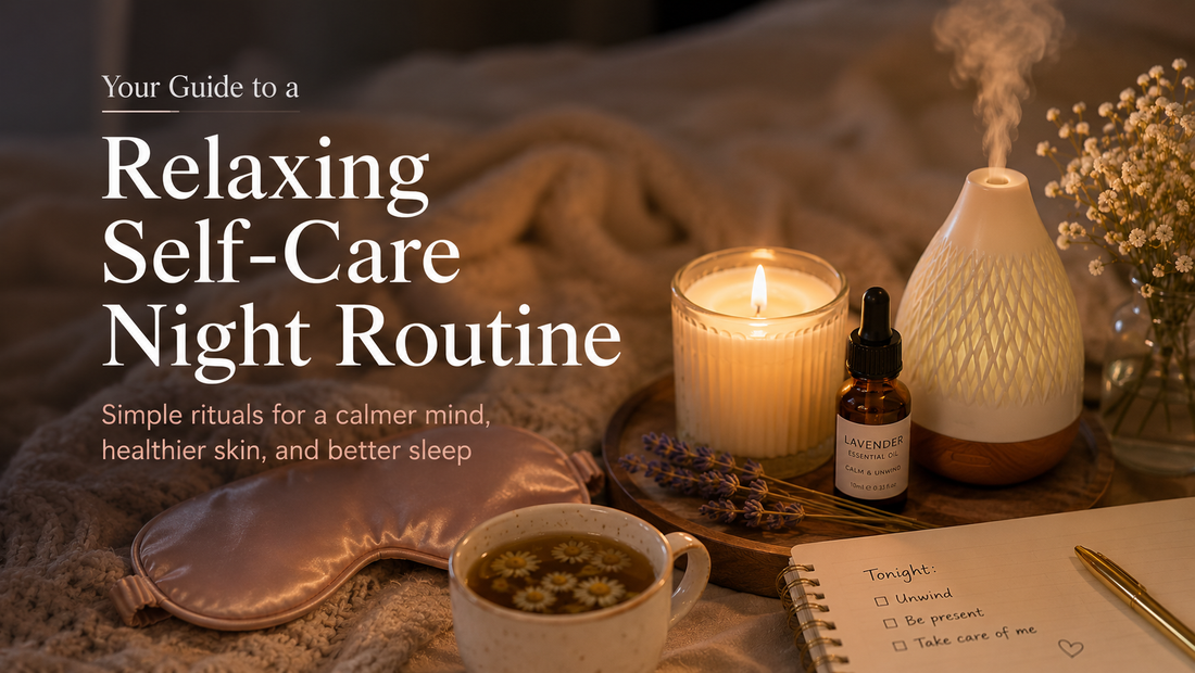 How to Create a Relaxing Self-Care Night Routine at Home