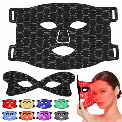 7-in-1 LED Face Mask for Brighter Smoother Healthier