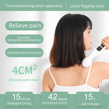 ultrasonic deep tissue massager