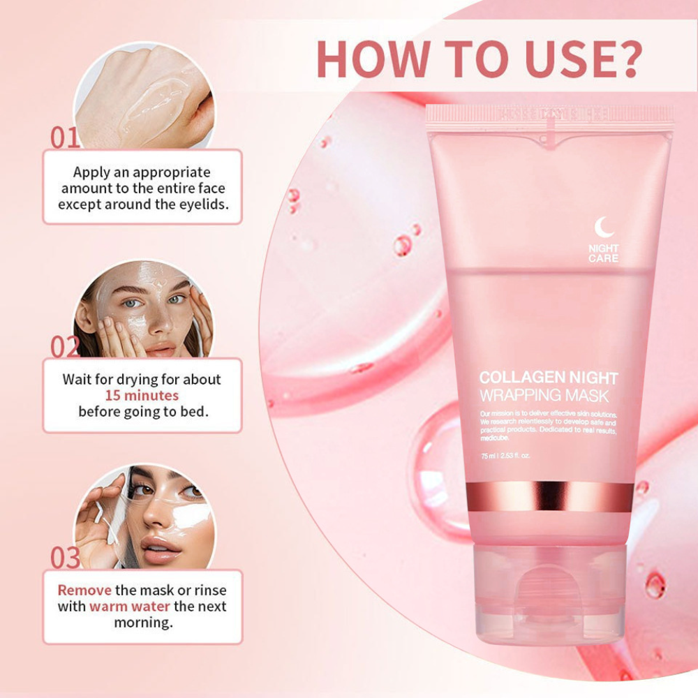 Collagen Overnight Wrapping Peel-Off Mask | Joylif
