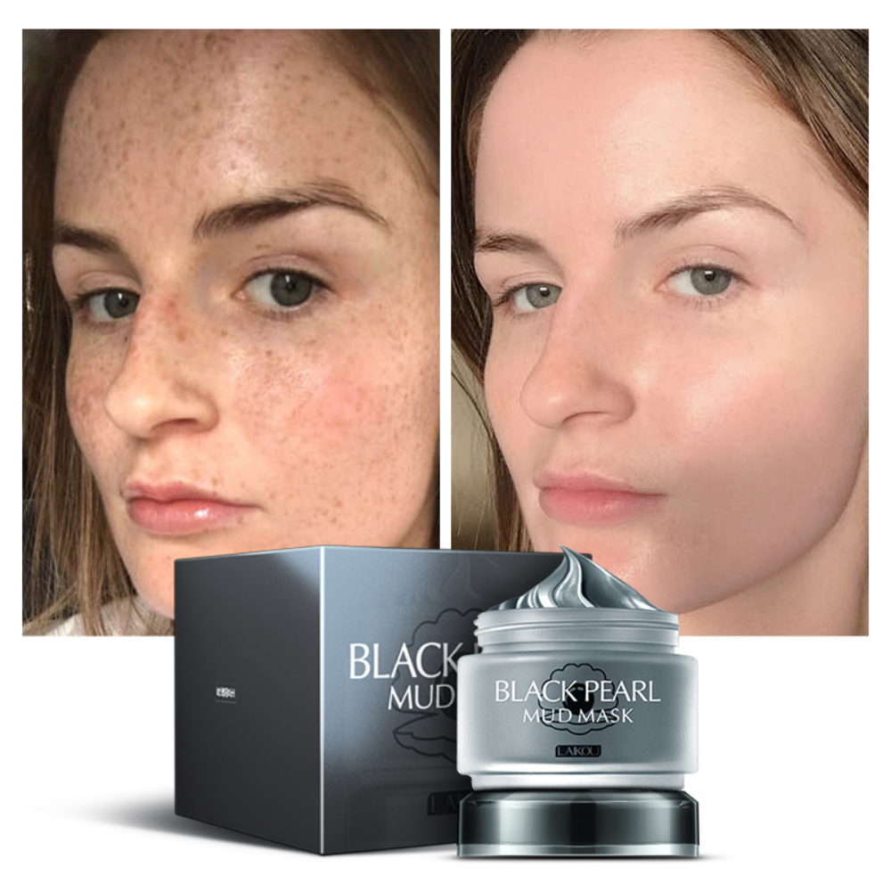 Black Pearl Purifying Clay Mask for Deep Pore Cleansing & Hydration