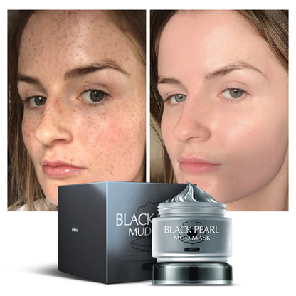 Black Pearl Purifying Clay Mask for Deep Pore Cleansing & Hydration