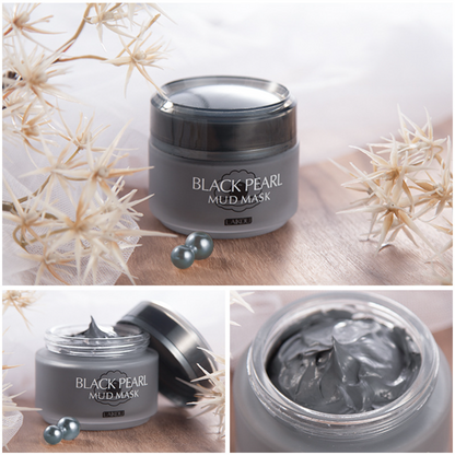 Black Pearl Purifying Clay Mask for Deep Pore Cleansing & Hydration