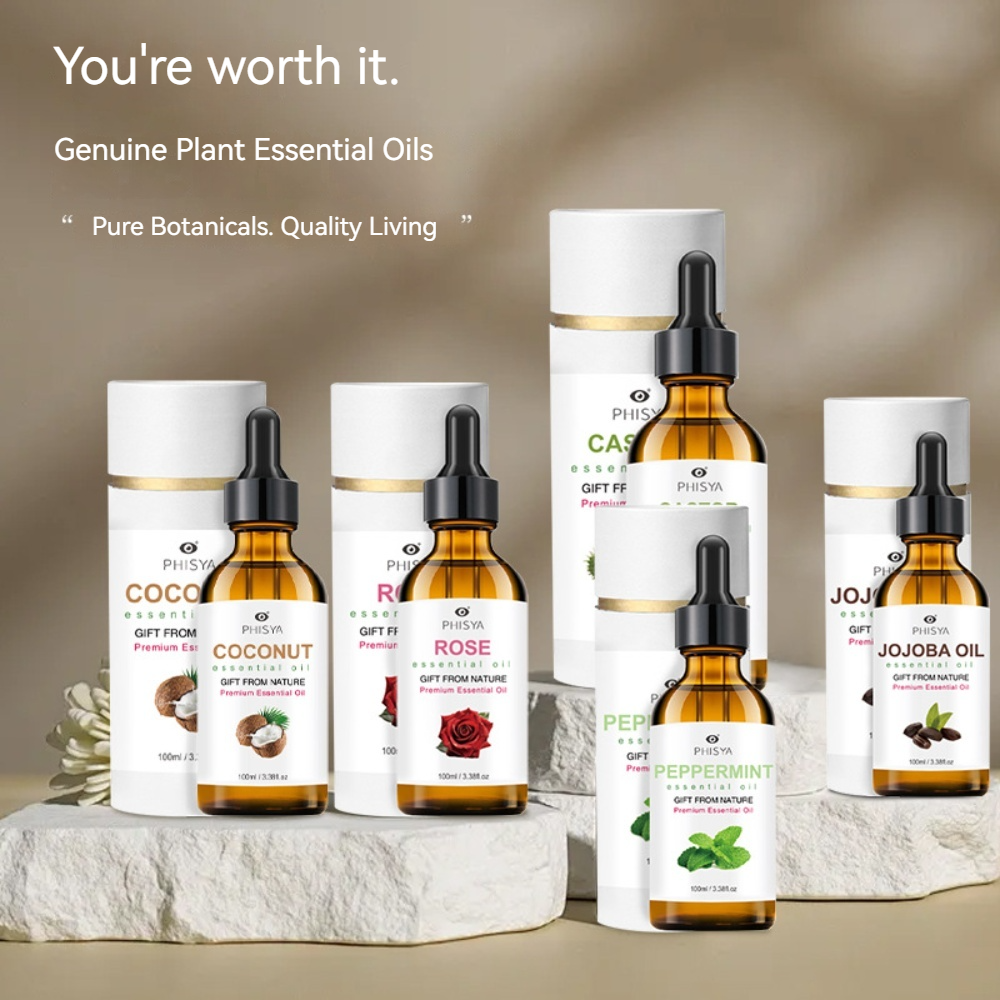 Compound plant essential oils | Gua sha | Facial moisturization, body massage, and scalp care | Joylif