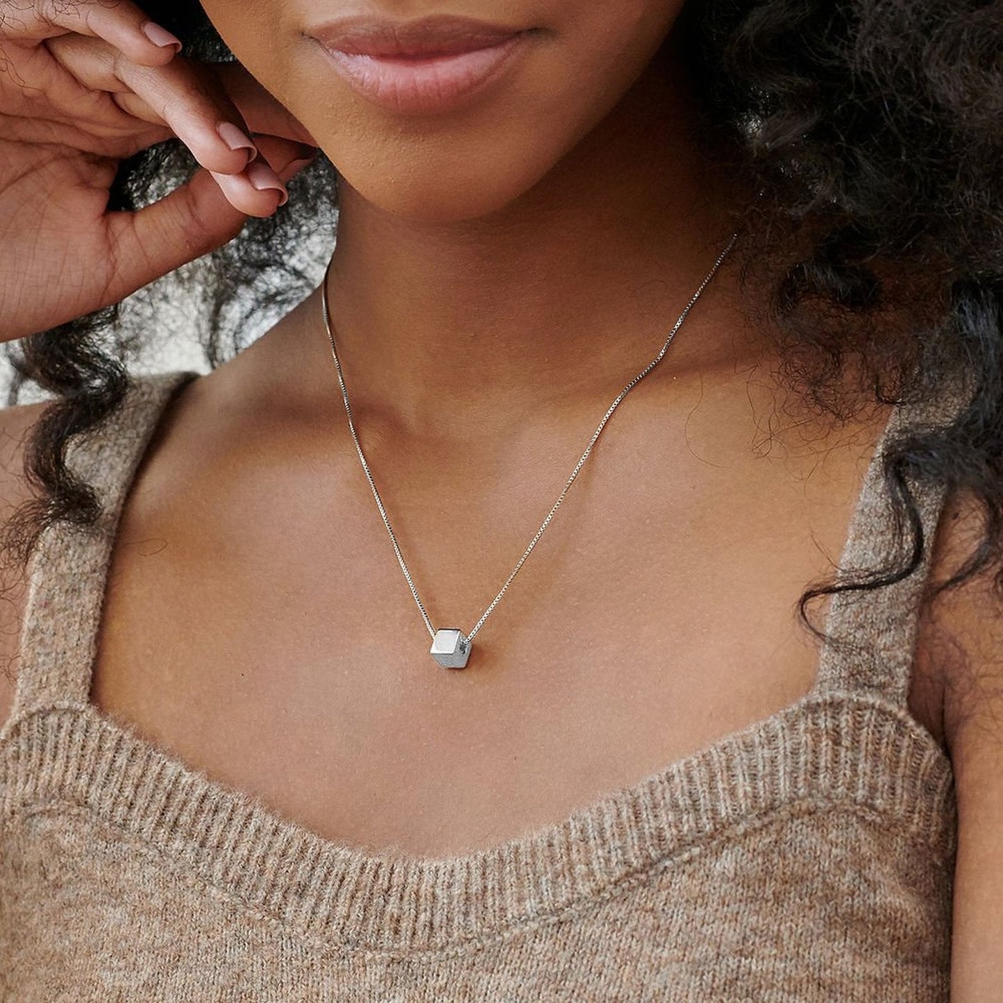 Cube Necklace - joylif