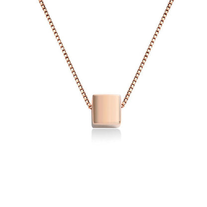 Cube Necklace - joylif