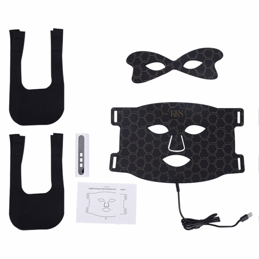 7-in-1 LED Face Mask for Brighter Smoother Healthier
