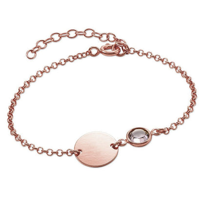 Gem Letter Bracelet - joylif