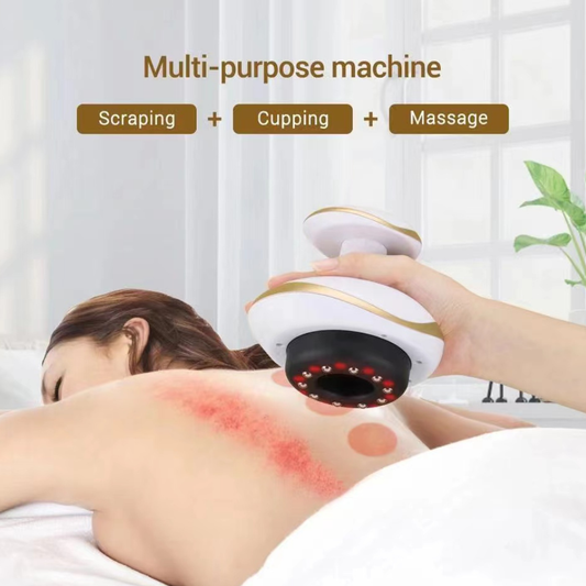 Electric Gua Sha & Cupping Tool | Hot Therapy for Muscle Relief & Lymphatic Drainage | Joylif