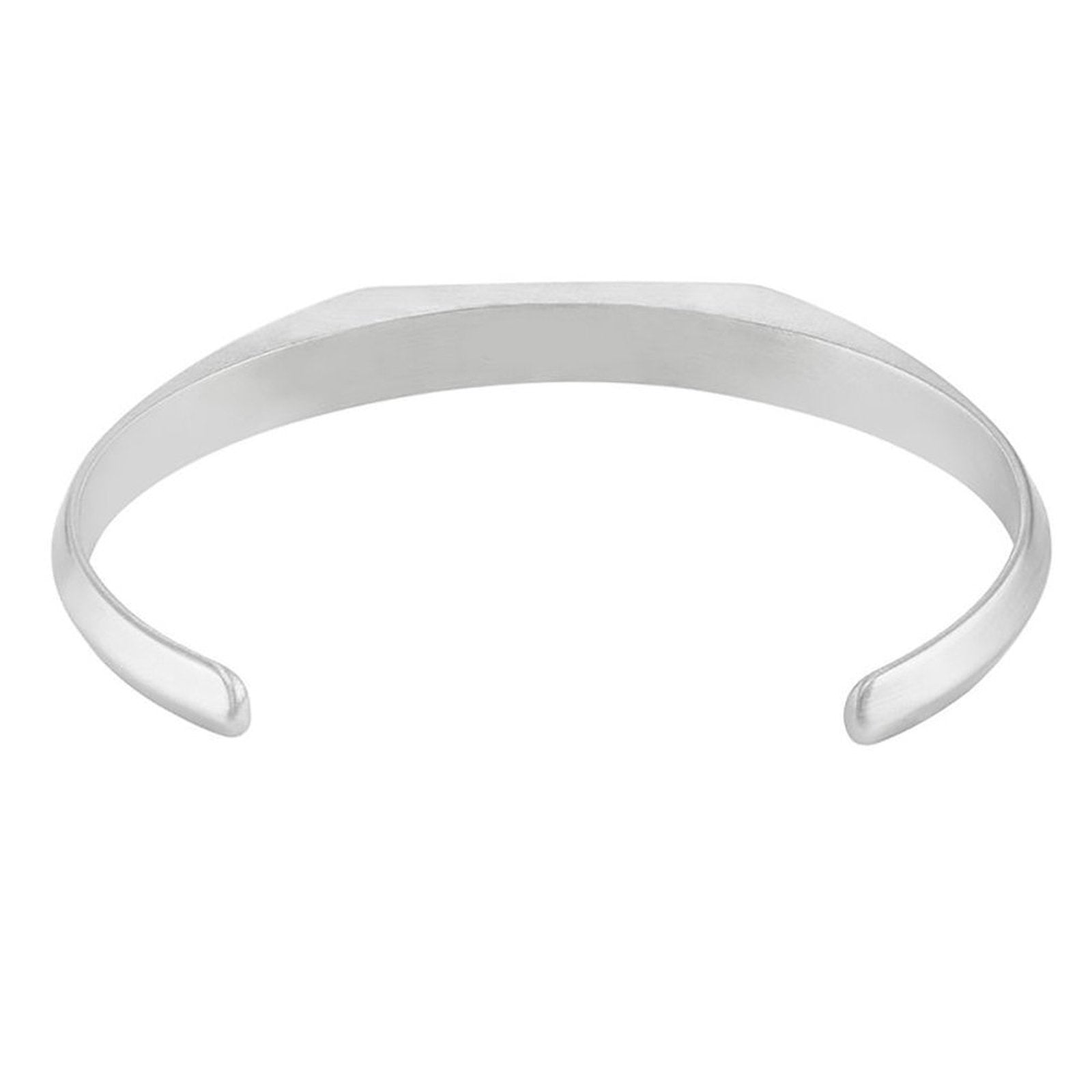 Men's Narrow Cuff Bracelet - joylif