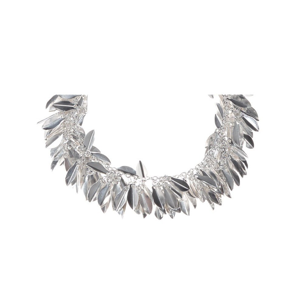 S925 sterling silver grass skirt series ring - joylif