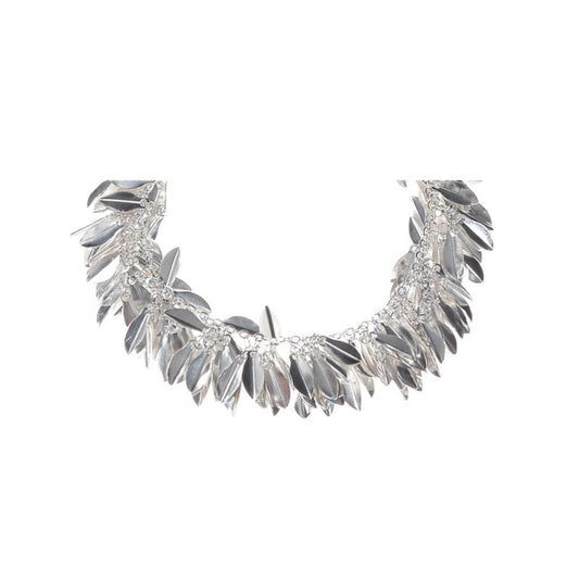 S925 sterling silver grass skirt series ring - joylif
