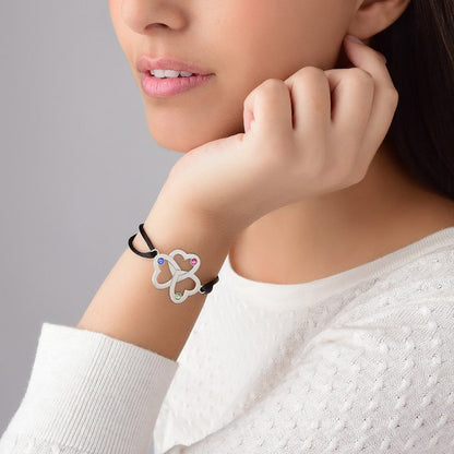 Three Heart Interwoven Bracelet - joylif