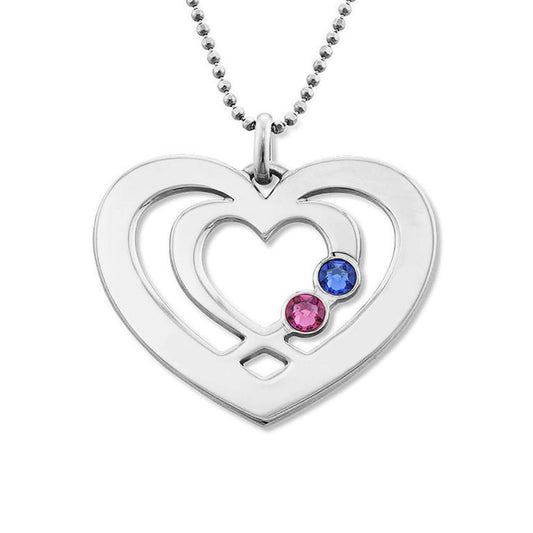 Zirconia Heart Necklace - joylif